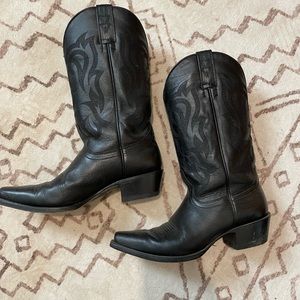Shyanne Black Snip Toe Boots